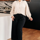 For You I Do Button Up Blouse