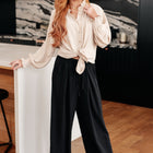 For You I Do Button Up Blouse