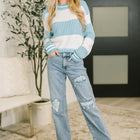 Frosted Snuggle Textured Knit Pullover