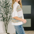 Good For Me Collared Knit Top