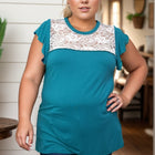 Graced With Lace - Flutter Sleeve