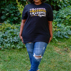 Grateful Heart Graphic T-Shirt In Black