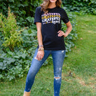 Grateful Heart Graphic T-Shirt In Black