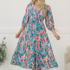 Pop of Paradise Turquoise Dress