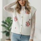 Rose Garden Knit Vest