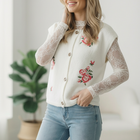 Rose Garden Knit Vest