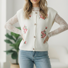 Rose Garden Knit Vest