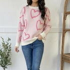 Love Notes Jacquard Sweater