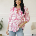 Where is the Garden Party Tie Blouse