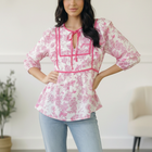 Where is the Garden Party Tie Blouse