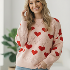 A Love Note Heart Sweater