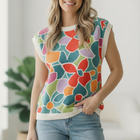 A Work of Art Ribbed Vest