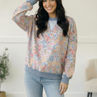 Meadow Breeze Floral Pullover