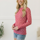 All Heart Mesh Top