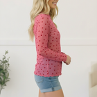 All Heart Mesh Top