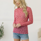 All Heart Mesh Top