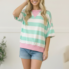 Mint Sugar Rush Colorblock Tee