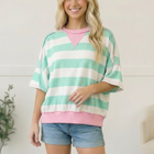 Mint Sugar Rush Colorblock Tee