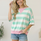 Mint Sugar Rush Colorblock Tee