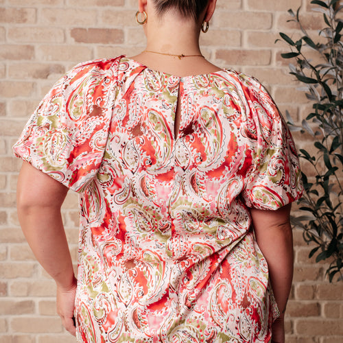 Hello, It's Me Paisley Blouse