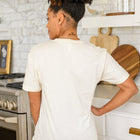Here For The Pie Graphic T-Shirt In Cream