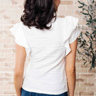 Highest Praise Ruffle Sleeve Blouse