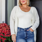 How's It Going Open Front Cardigan