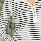 I Know What I Want Long Sleeve Henley Top- 3/3/2026