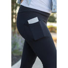 Black leggings with pockets 