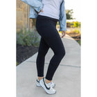 Black leggings with pockets 