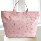 SC - Pink Eyelet TOTE BAG