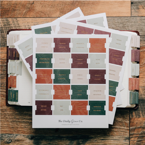 Jewel tone | Bible Tabs