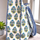 SC - Emma Blue and White Floral Tote Bag
