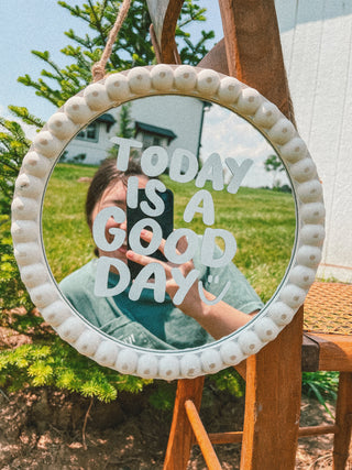 Today is a good day:) |  mirror decal