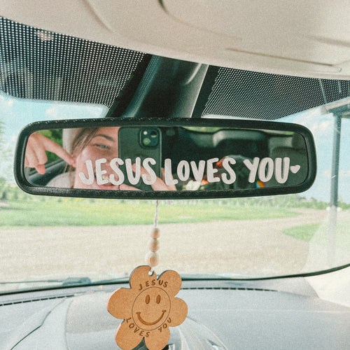 Jesus Loves You | Mirror Decal
