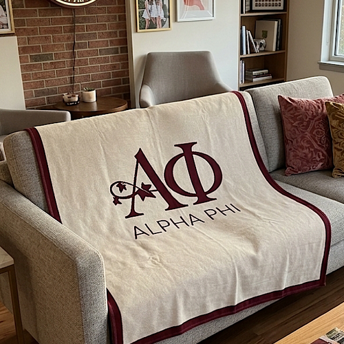 SC - ETA 6/1 - Alpha Phi Luxury Blanket