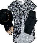 Hyacinth High Low Top