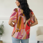 Art Walk Print Blouse
