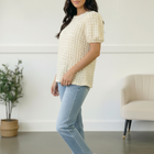 The Cloud Nine Texture Top