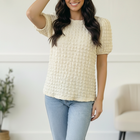 The Cloud Nine Texture Top