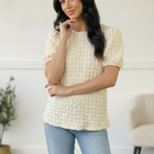 The Cloud Nine Texture Top