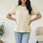 The Cloud Nine Texture Top
