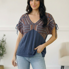 Midnight Mesa Boho Top