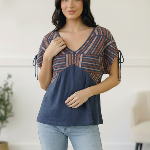 Midnight Mesa Boho Top