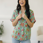 Jade Garden Easy Does it Blouse