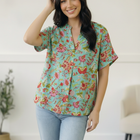 Jade Garden Easy Does it Blouse