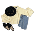 Little Ray of Sunshine - Leather Jacket