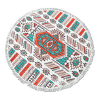 Circular Beach Towel - Aztec