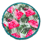 Circular Beach Towel - Watermelon