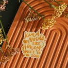 Kind Words | handlettered sticker